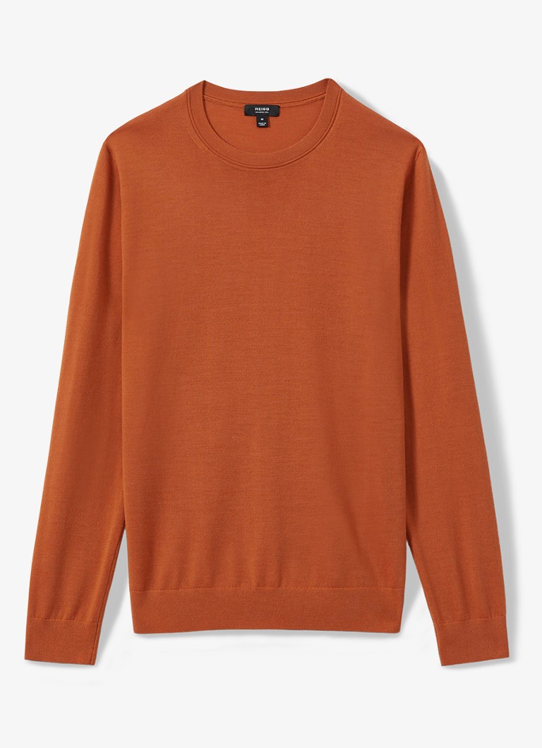 Reiss Wessex fine-knit wool pullover