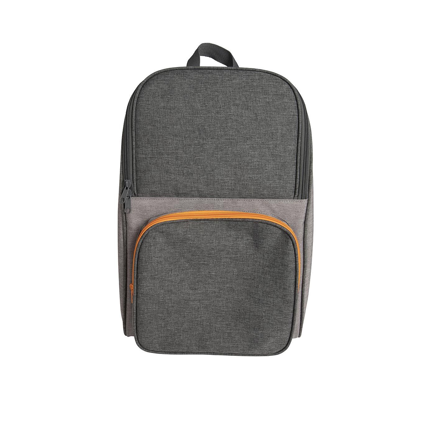 Bo-Camp 10 Liter graue Kühlerrucksack