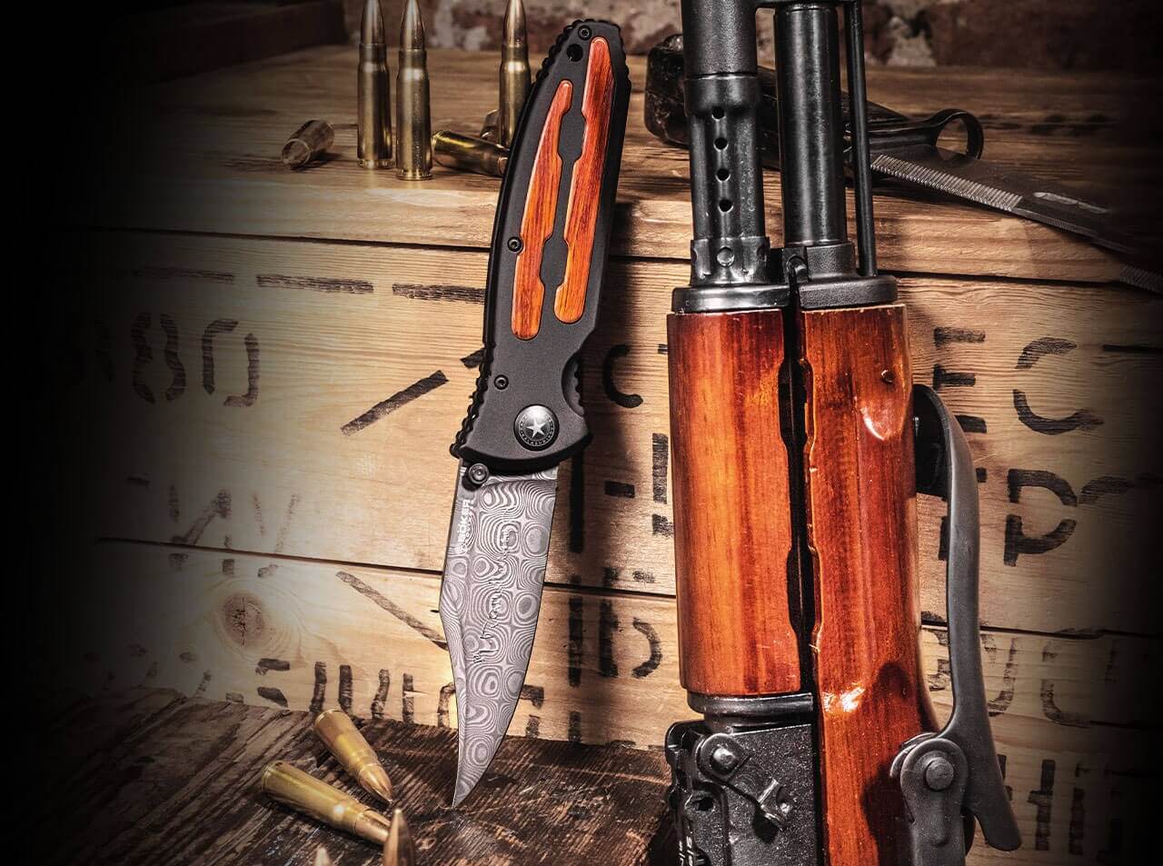Kalashnikov Bajonett Damast