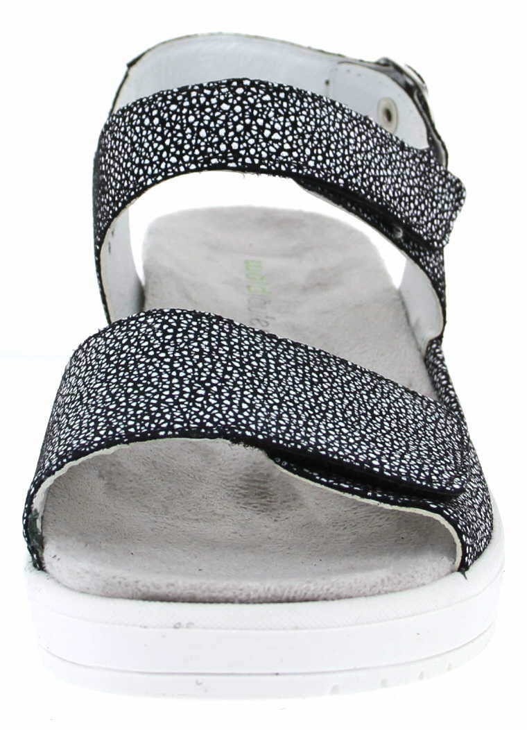 WALDLÄUFER Komfort Sandalen schwarz 702005