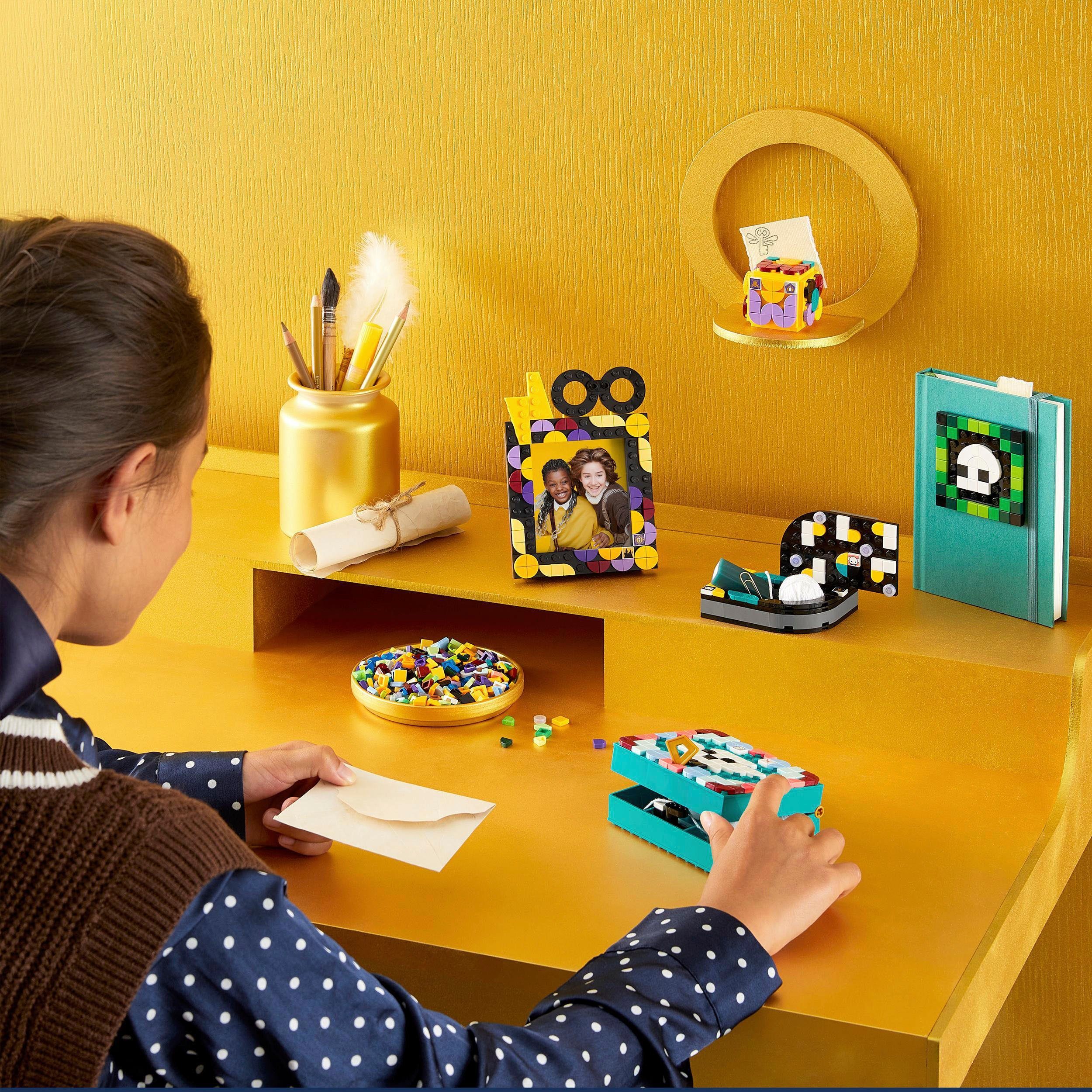 LEGO® Konstruktionsspielsteine Hogwarts Schreibtisch-Set (41811), LEGO® DOTS, (856 St), Harry Potter