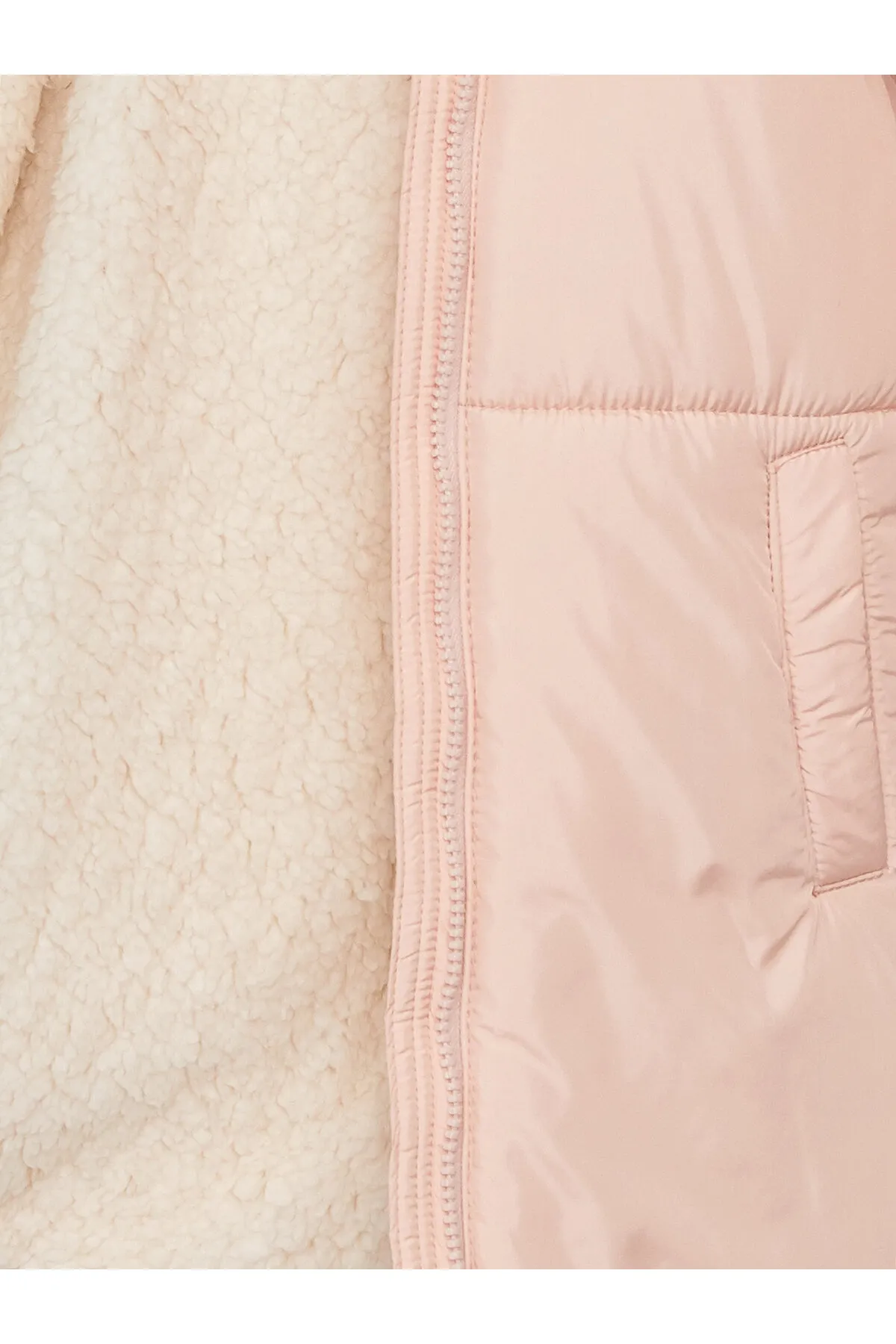 LC Waikiki  Basic-Mantel für Mädchen mit Kapuze