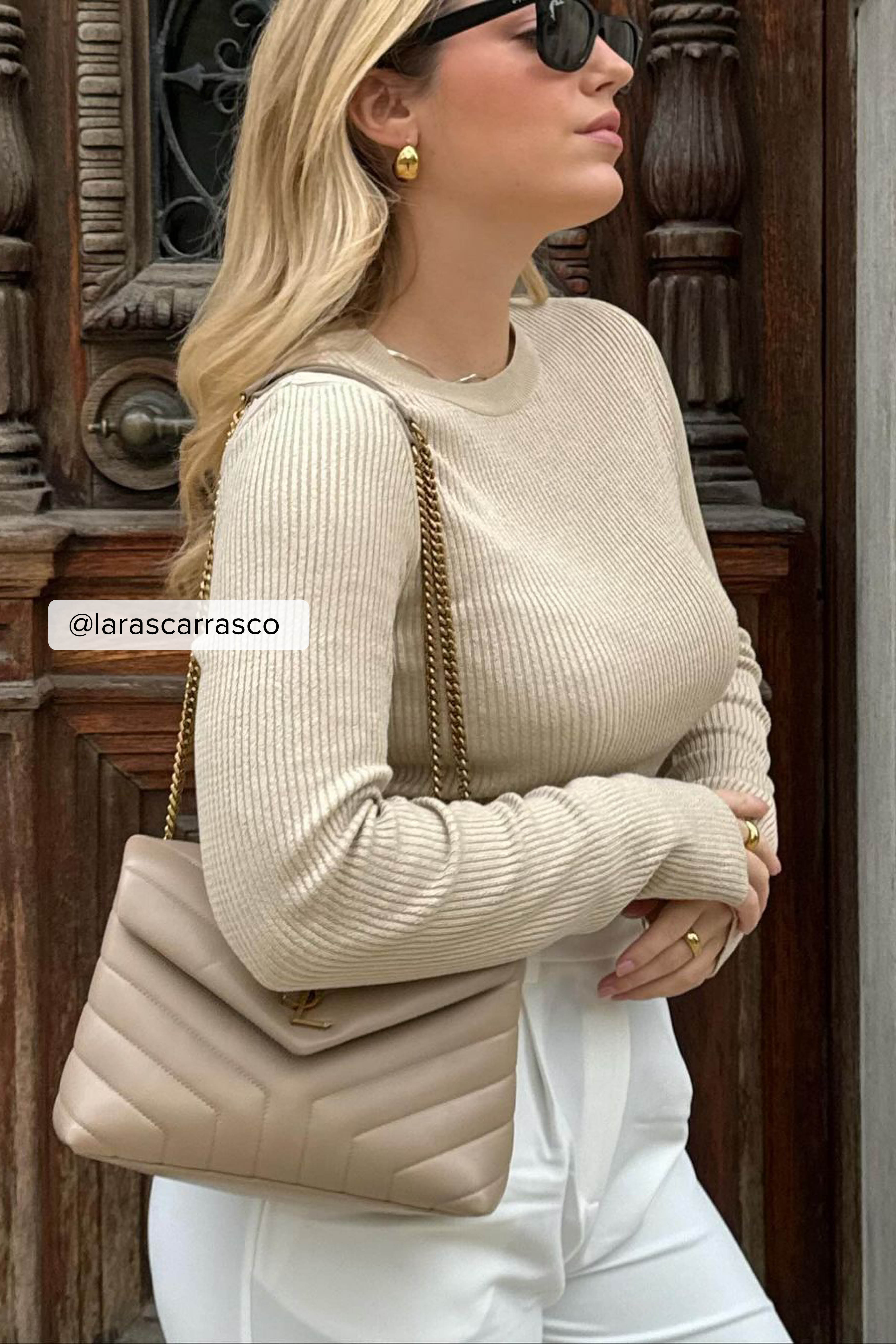 Gerippter Pullover