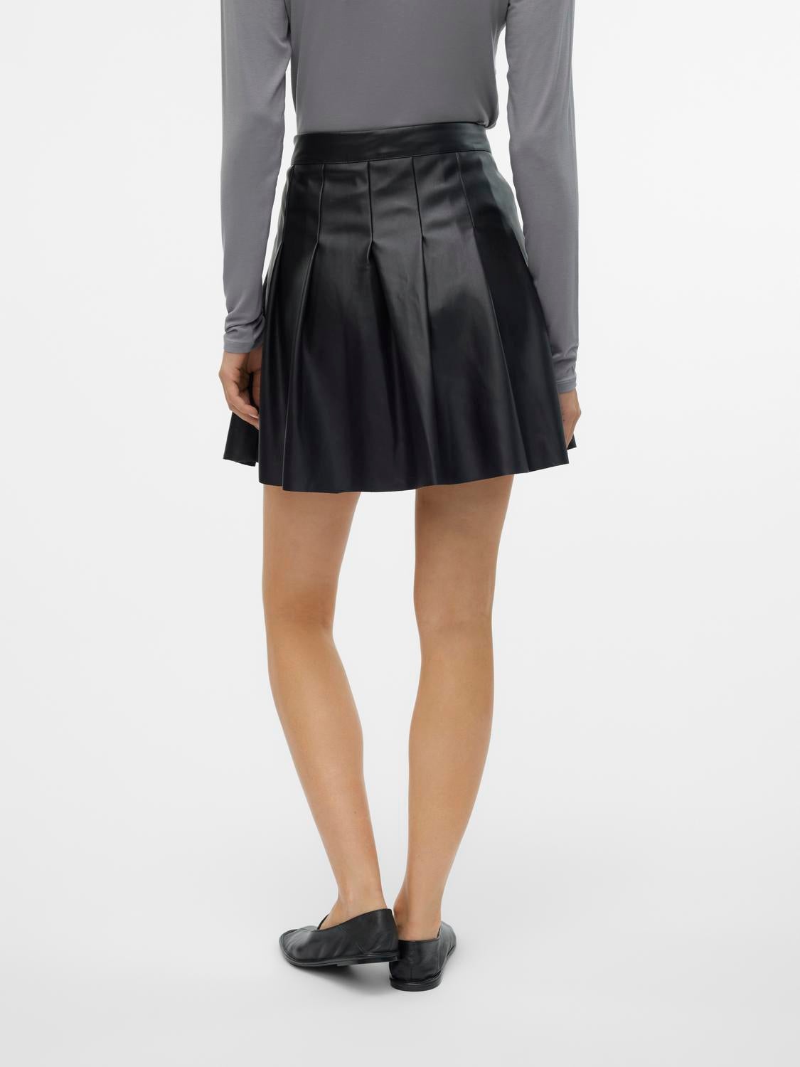 VMSIGGI Hohe Taille Kurzer Rock