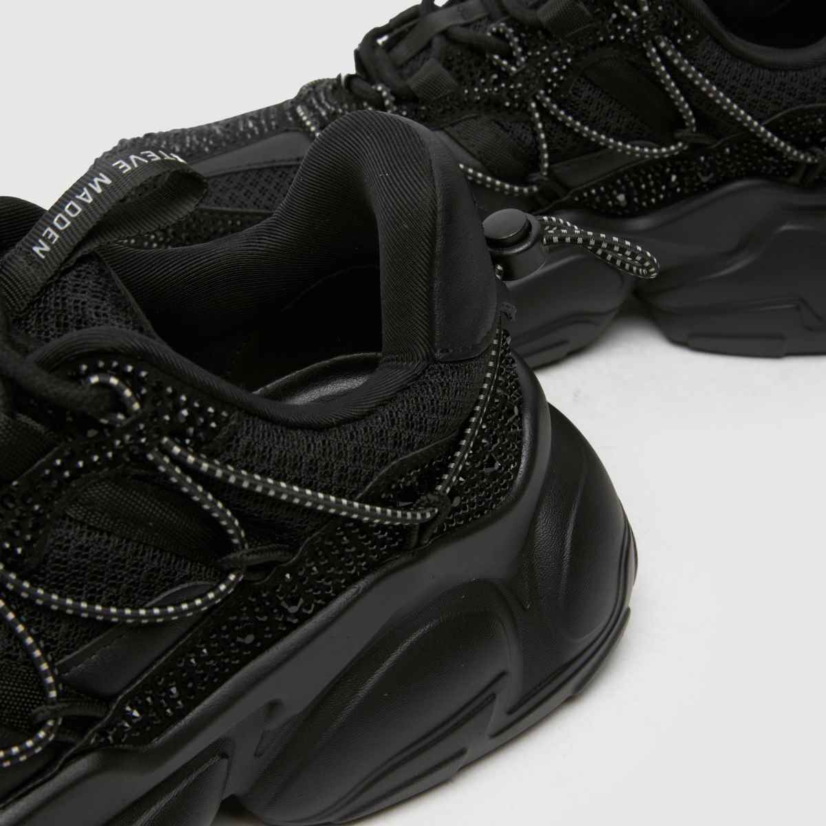Steve Madden – Spectator-R – Svarta sneakers