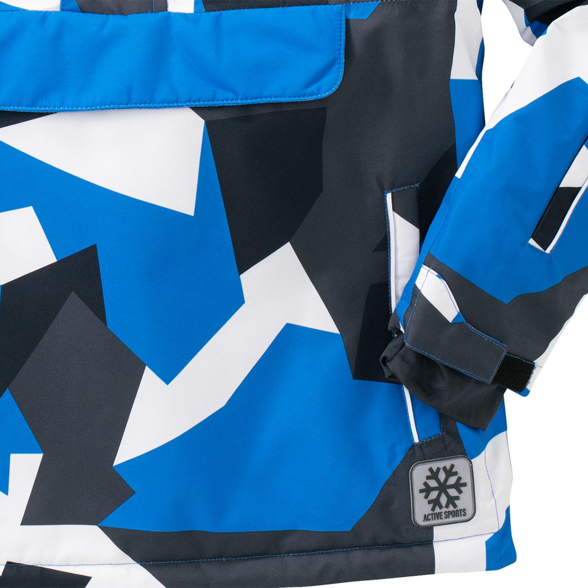 Jungen Schneejacke mit Allover-Print