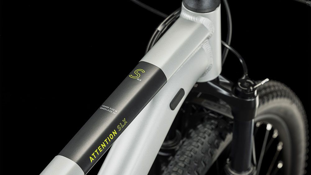 Cube Attention SLX silvergrey´n´lime kaufen | Bike-Discount