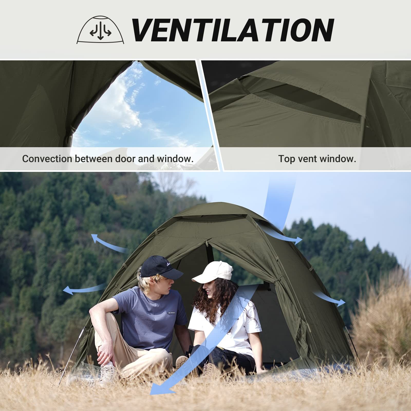 KingCamp Ultralight 2 Camping Zelt