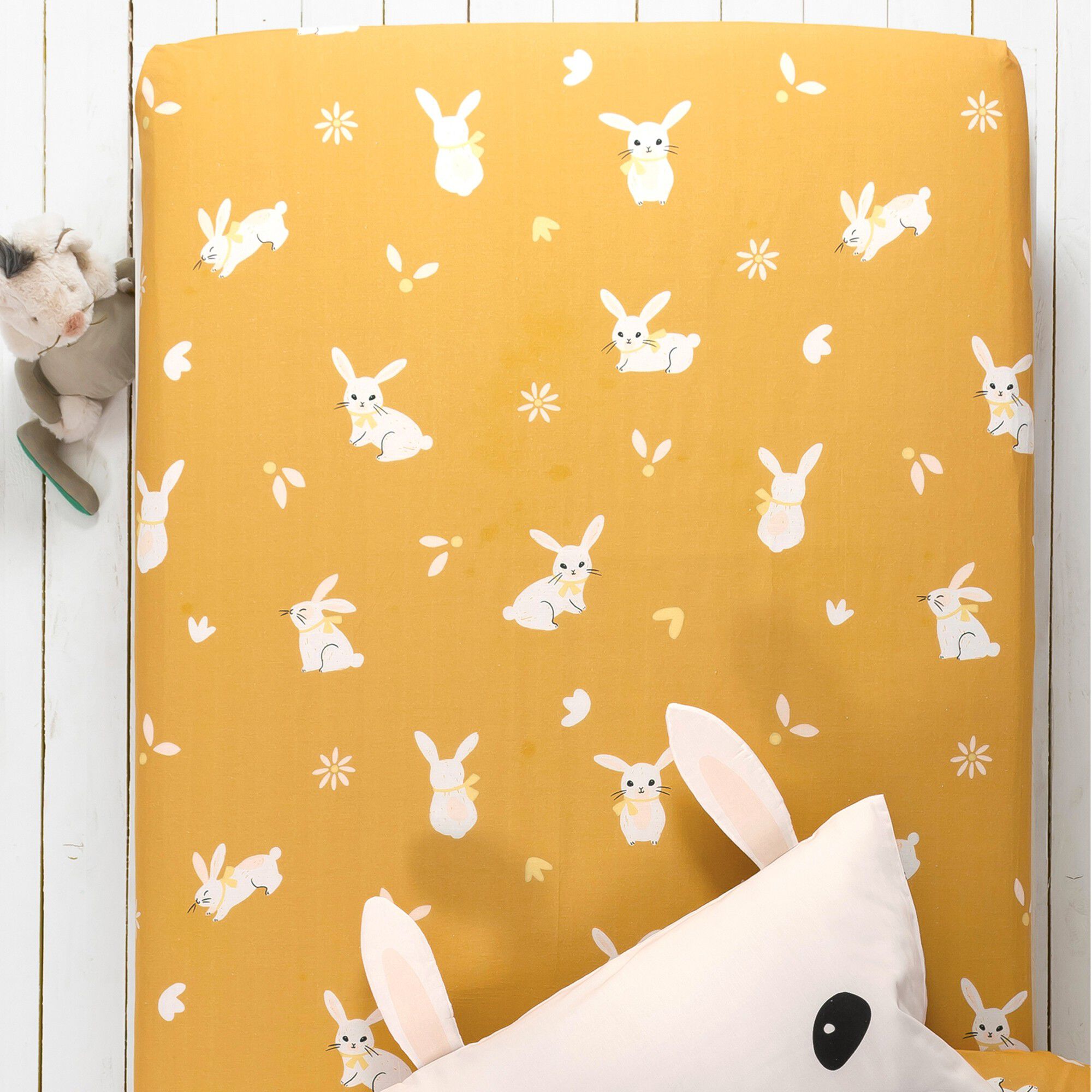 Linge de lit enfant imprimé Lapinou 1 personne
