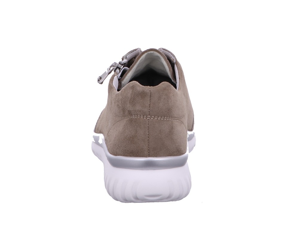 SEMLER Komfort Schnürer beige SAMT-CHEVRO