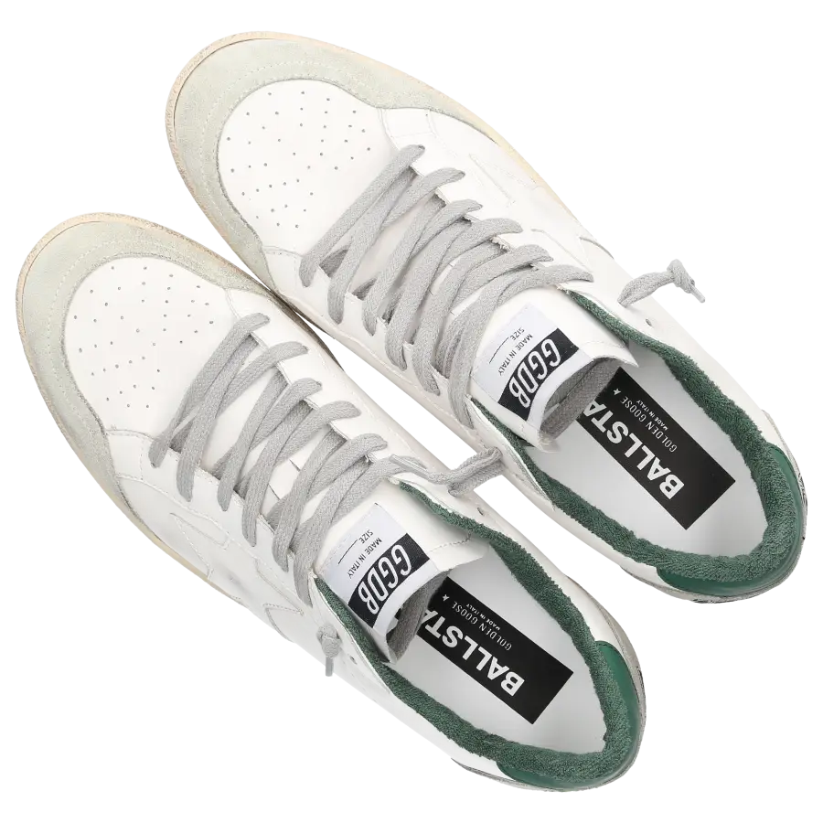 Golden Goose - Sneaker low BALL STAR Kalbsleder - weiß