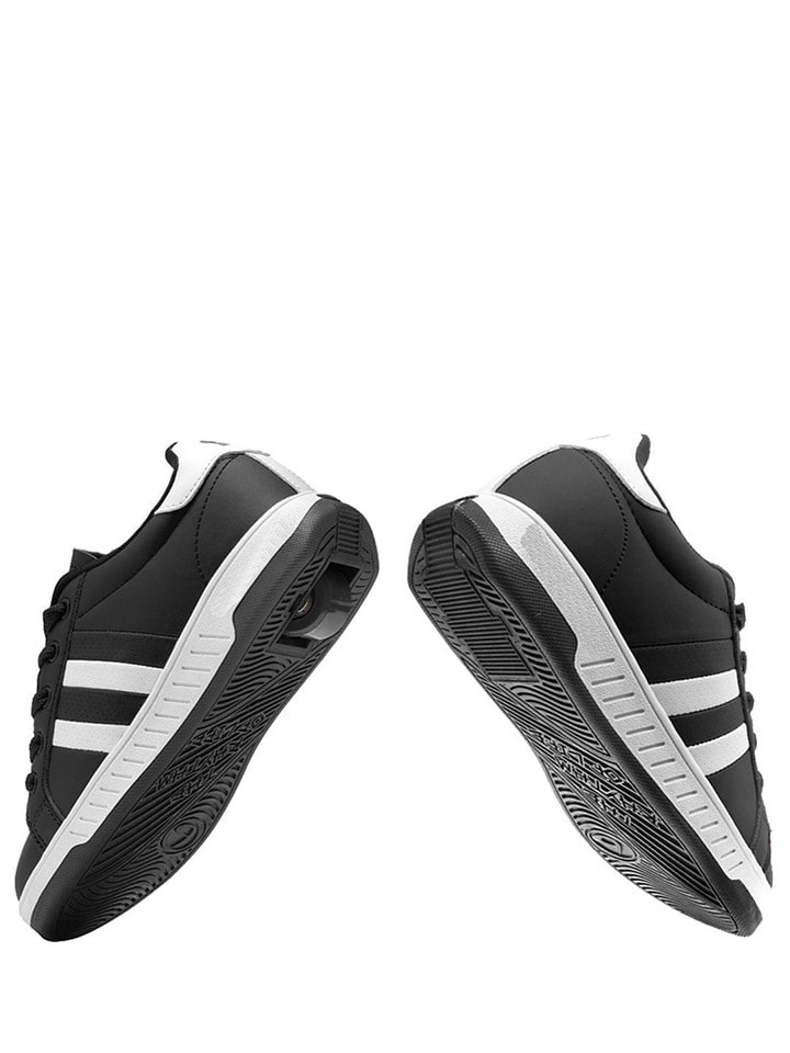 Breezy Rollers Sneakers mit Rollen in Weiß/ Schwarz günstig kaufen