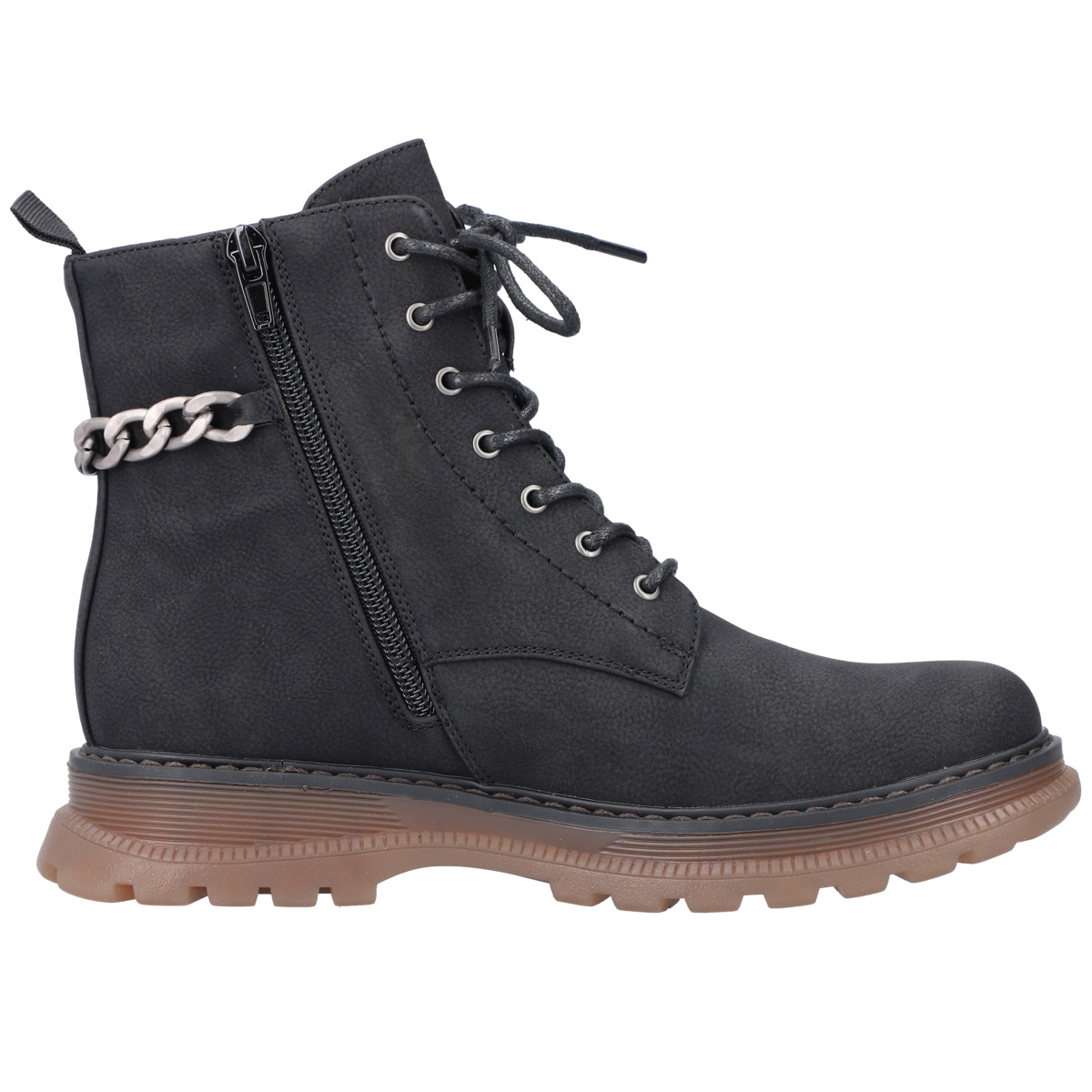 Rieker 92820 Schnürboots schwarz