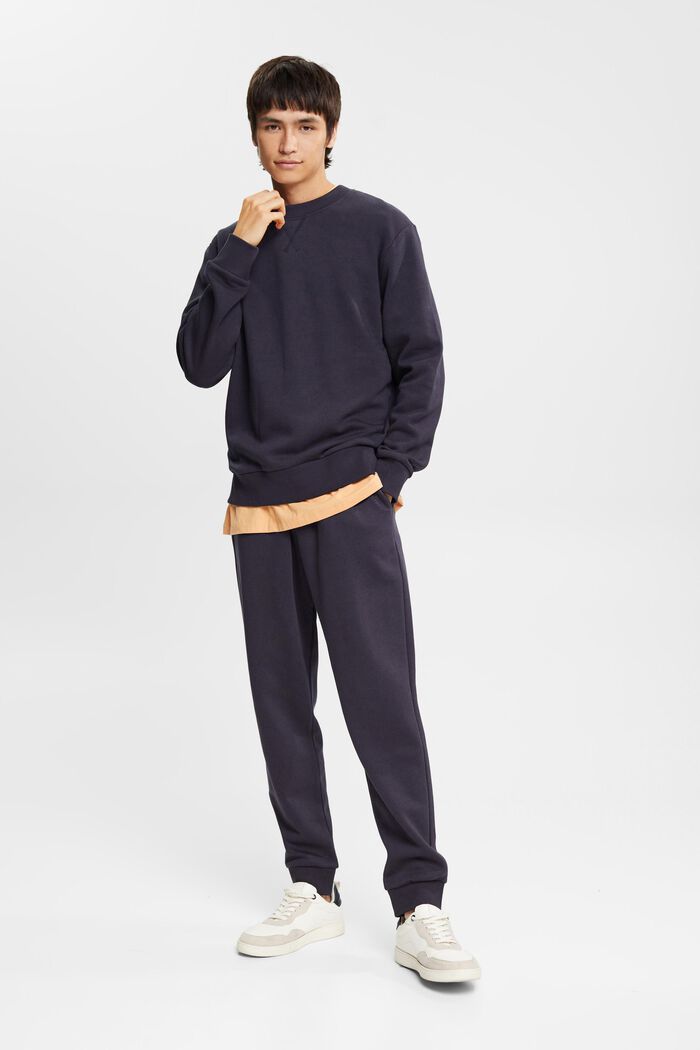 Recycelt: unifarbenes Sweatshirt