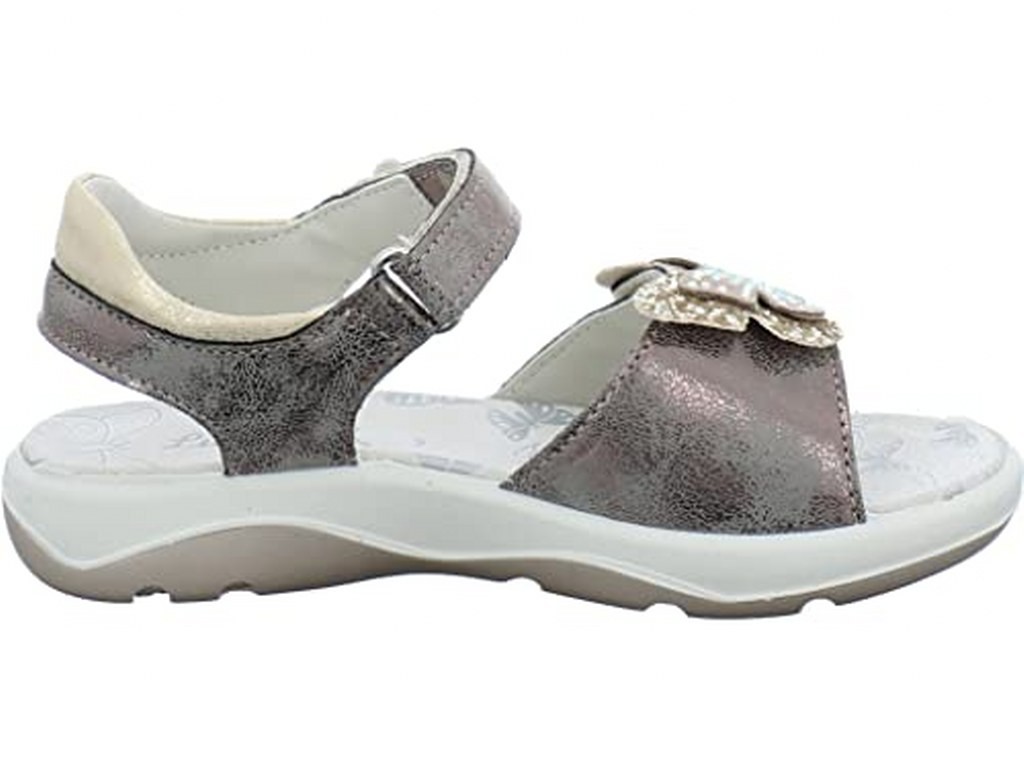 LURCHI Komfort Sandalen silber