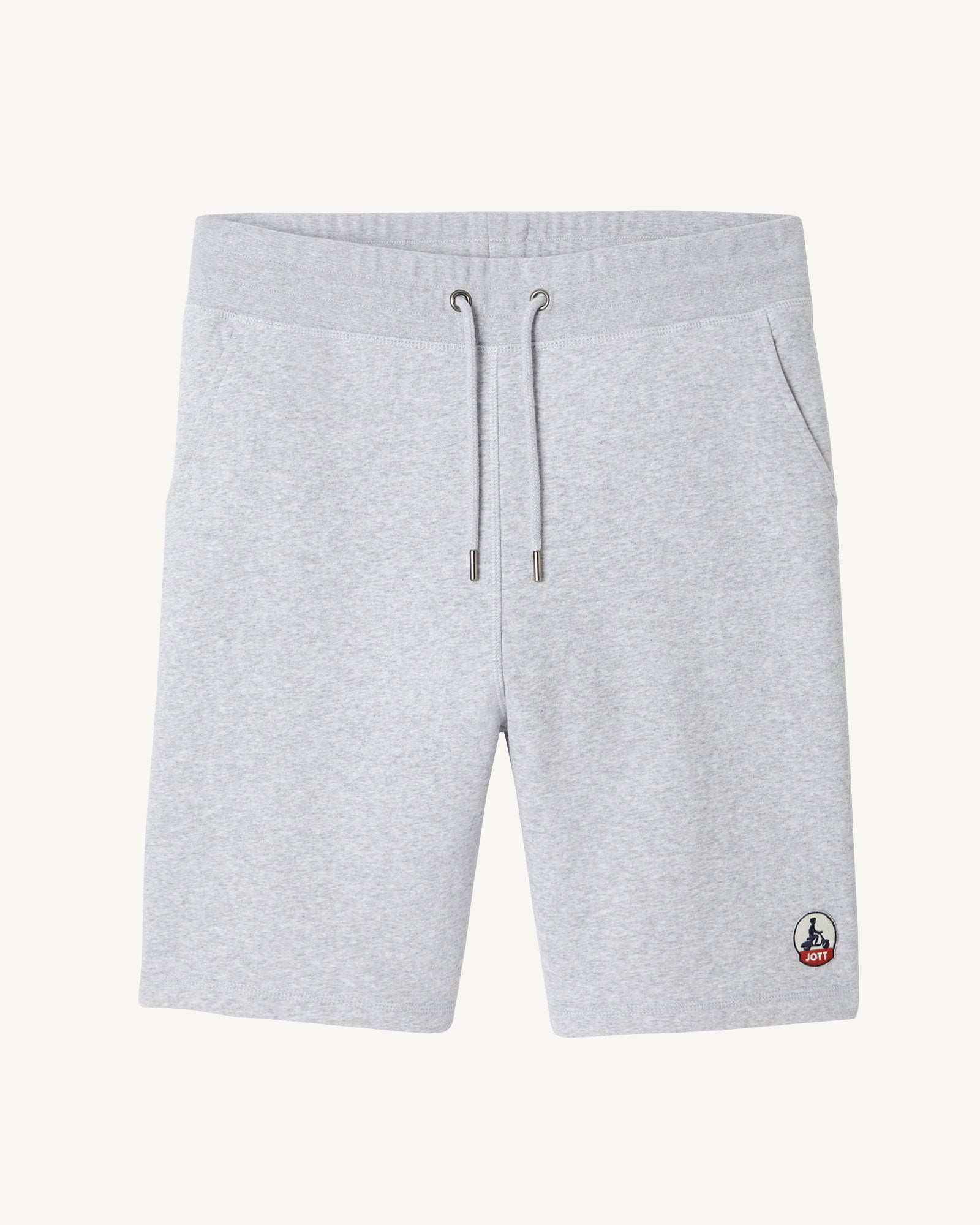 Short homme en coton biologique Gris chiné Medellin