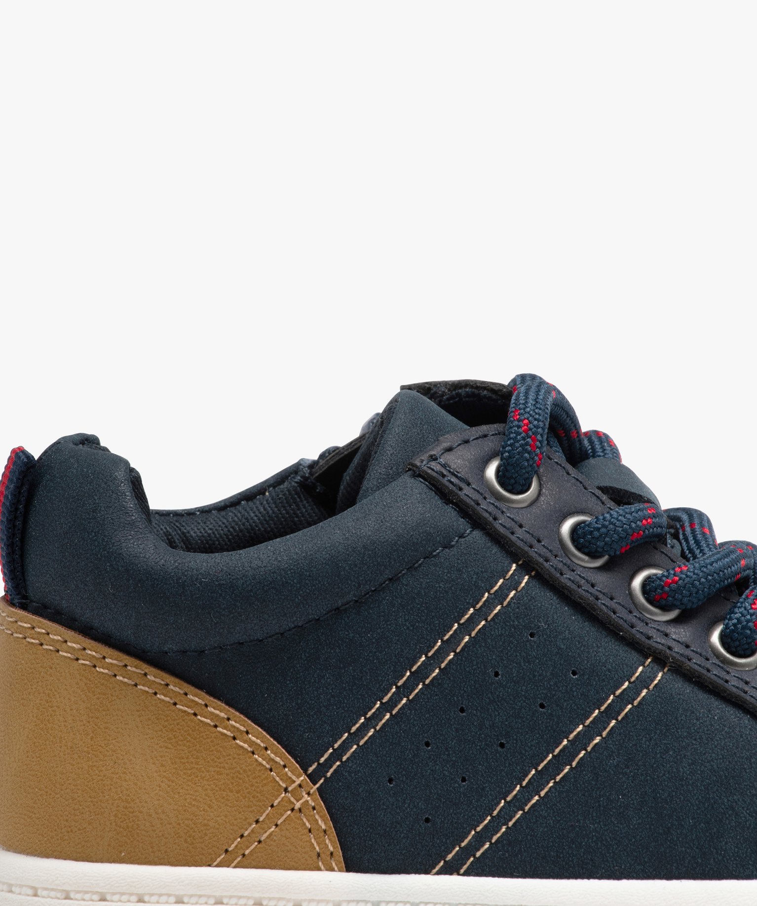 Baskets bébé Garçon zippées et à lacets marine | GEMO