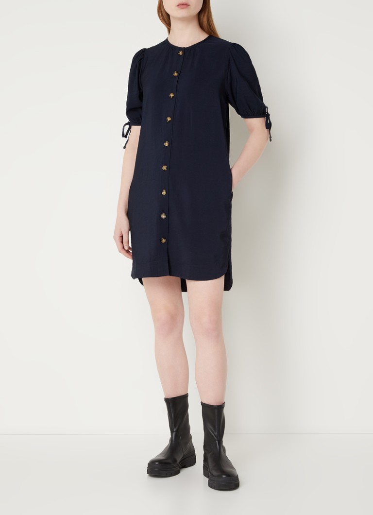 Rochie-bluză cu mânecă scurtă și buzunare laterale Whistles Frankie
