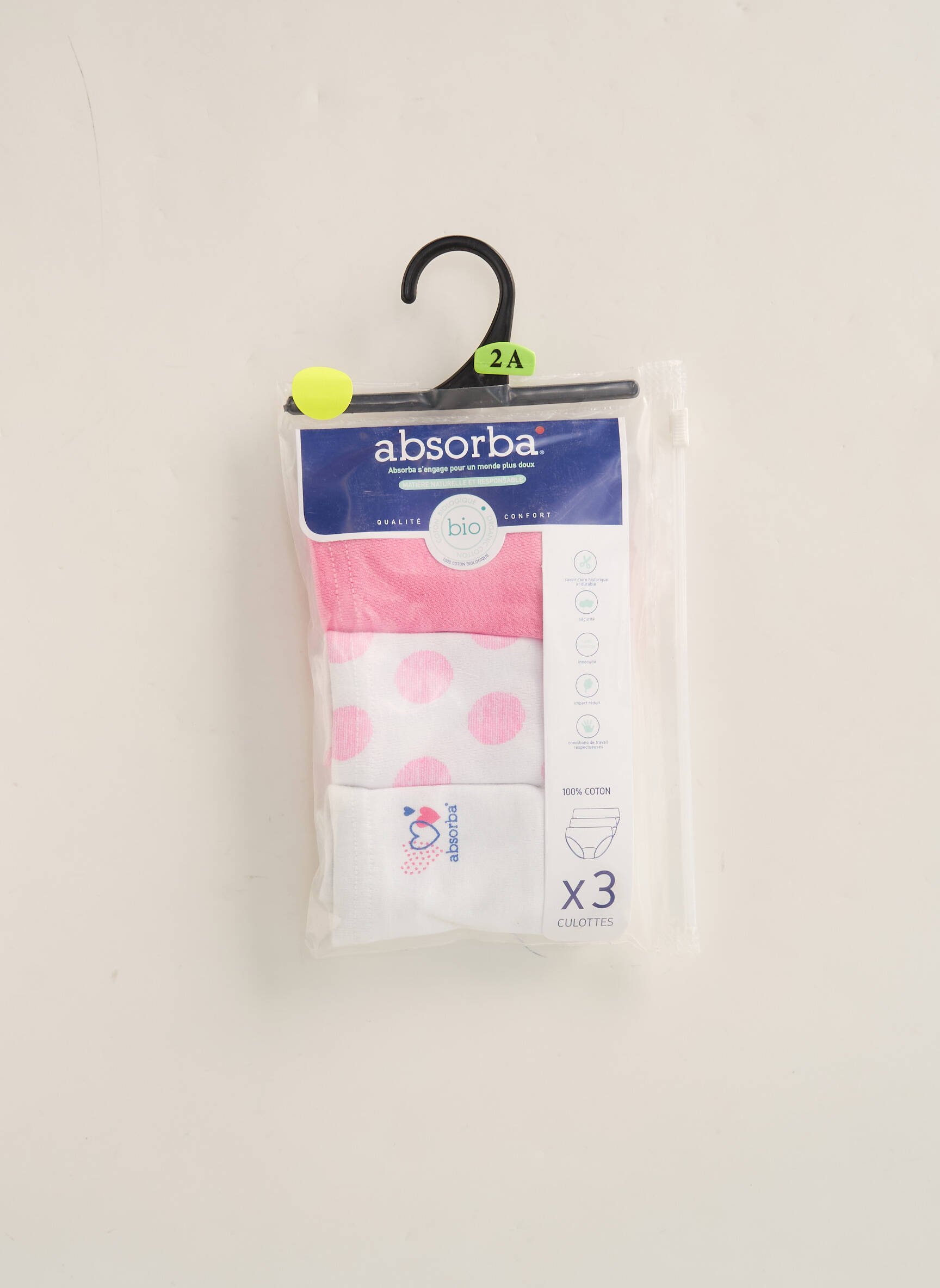 Absorba Culottes Fille couleur rose