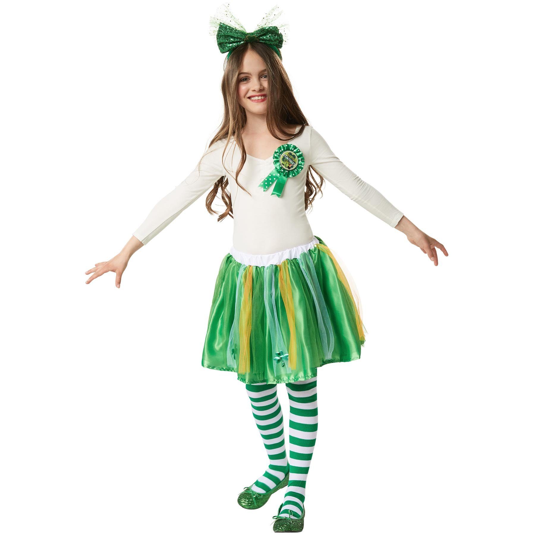 dressforfun Tüllrock St. Patrick's Day Korientalisch Tutu in Nationalfarben