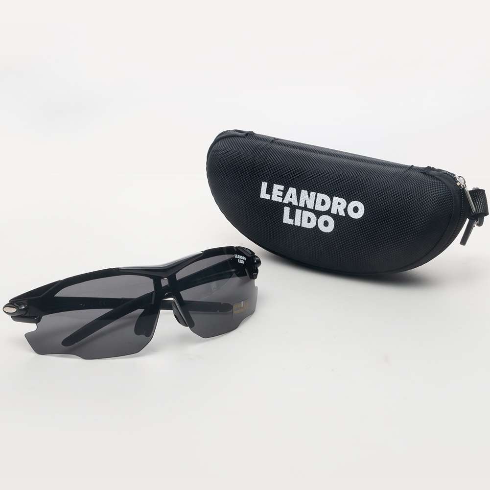 LEANDRO LIDO Challenger One Sport Sonnenbrille schwarz