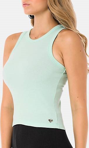 Cipo & Baxx Tanktop in geripptem Design