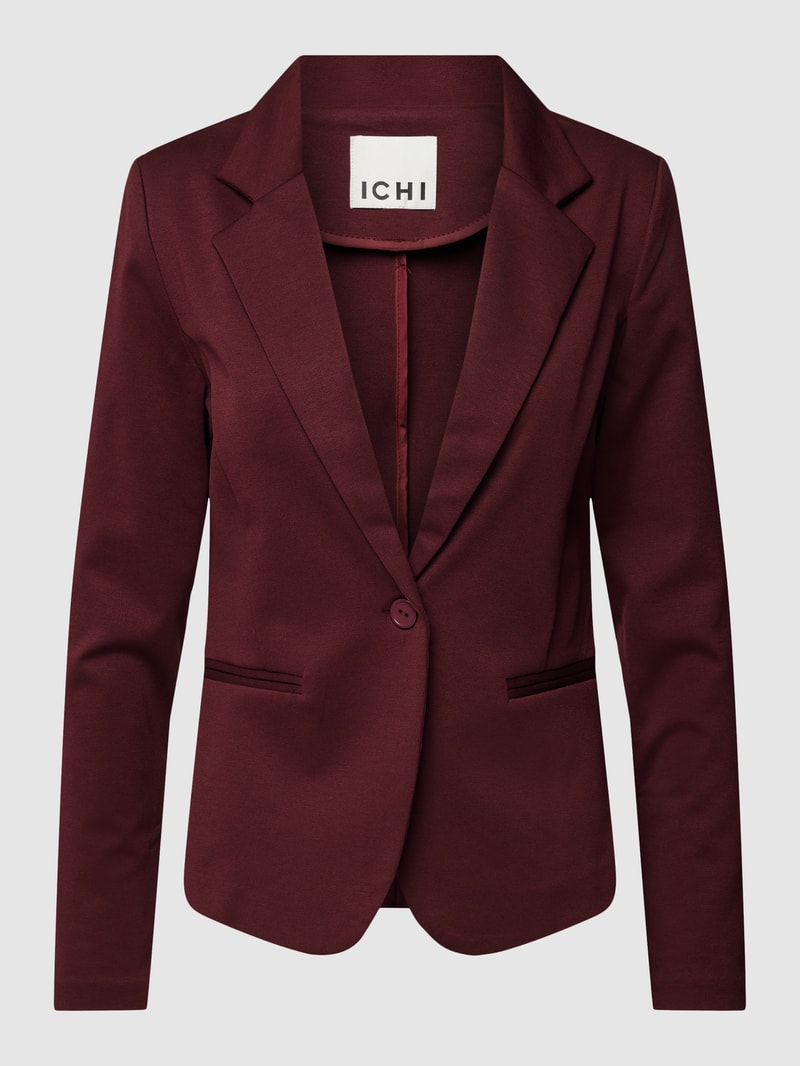 Blazer mit Reverskragen Modell 'KATE' in bordeaux rot
