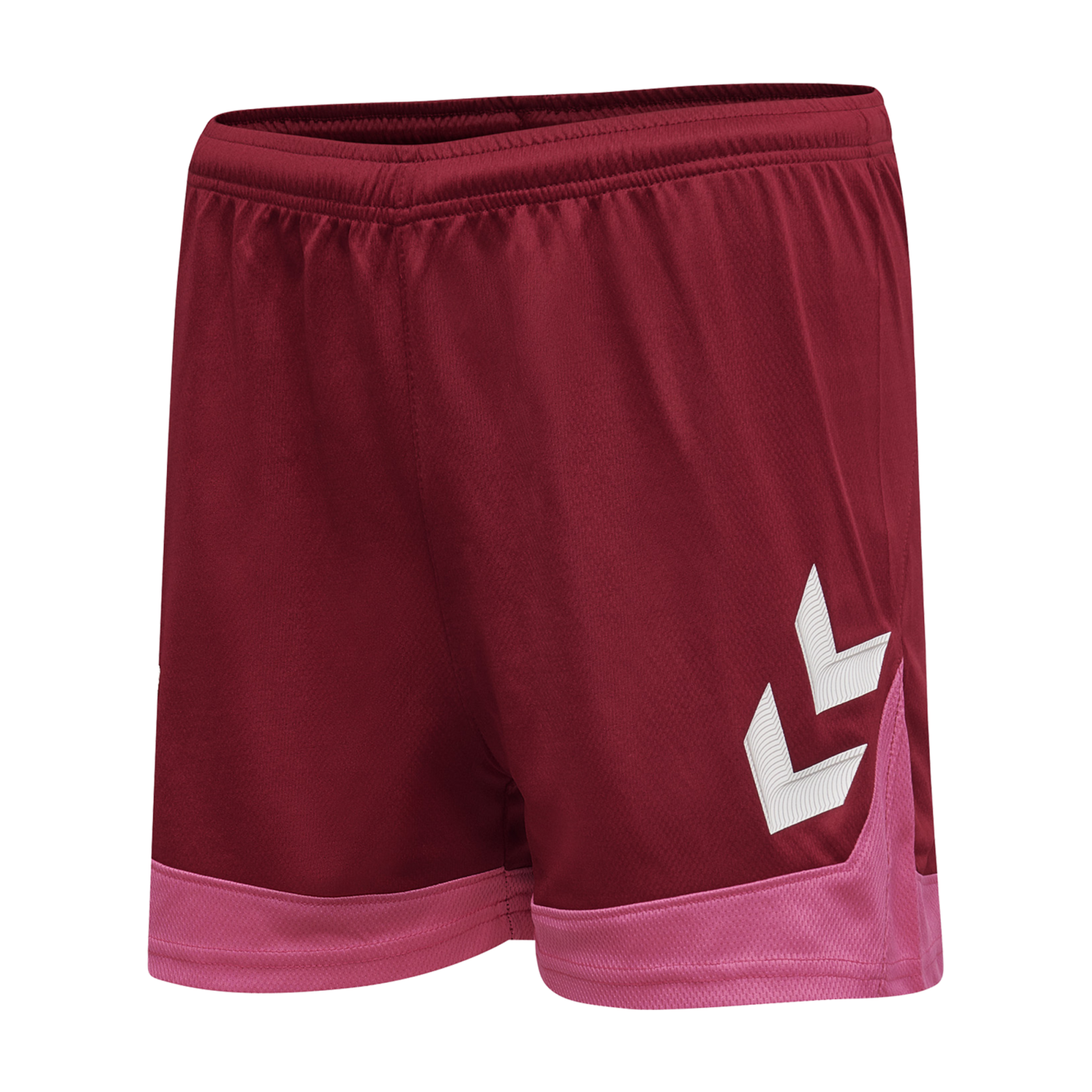 Hummel Lead Poly Shorts Damen Rot F3584