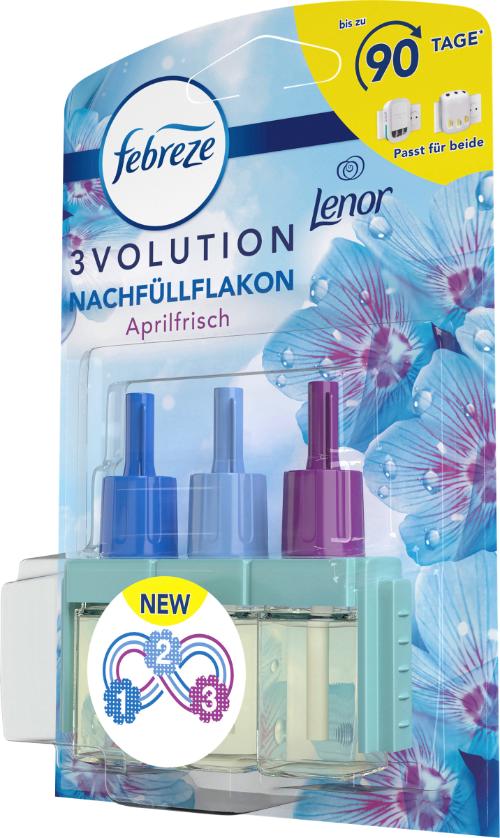 Lufterfrischer Duftstecker 3 Volution Aprilfrisch Nachfüllpack, 20 ml