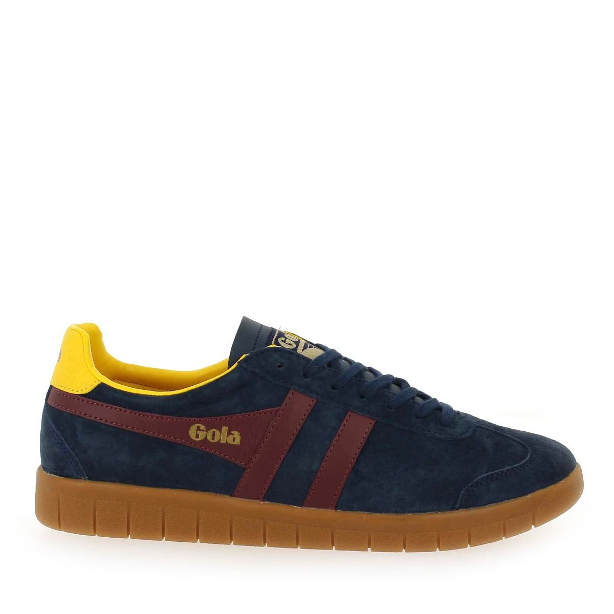 Gola  HURRICANE SUEDE CMB046 - Marine Bordeaux