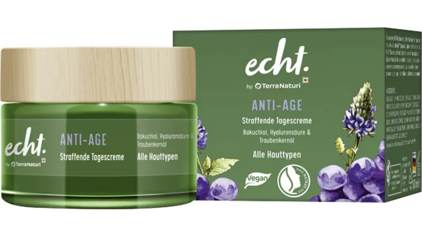 echt. by Terra Naturi ANTI-AGE straffende Tagescreme 50 ml
