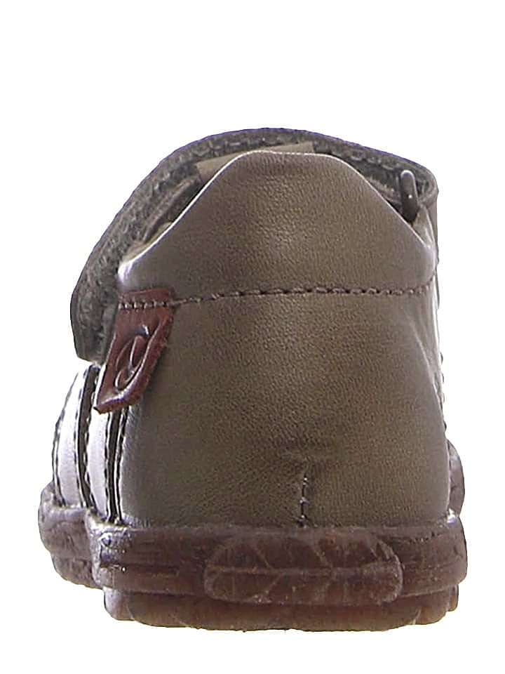 Naturino Leder-Halbsandalen in Khaki günstig kaufen 31