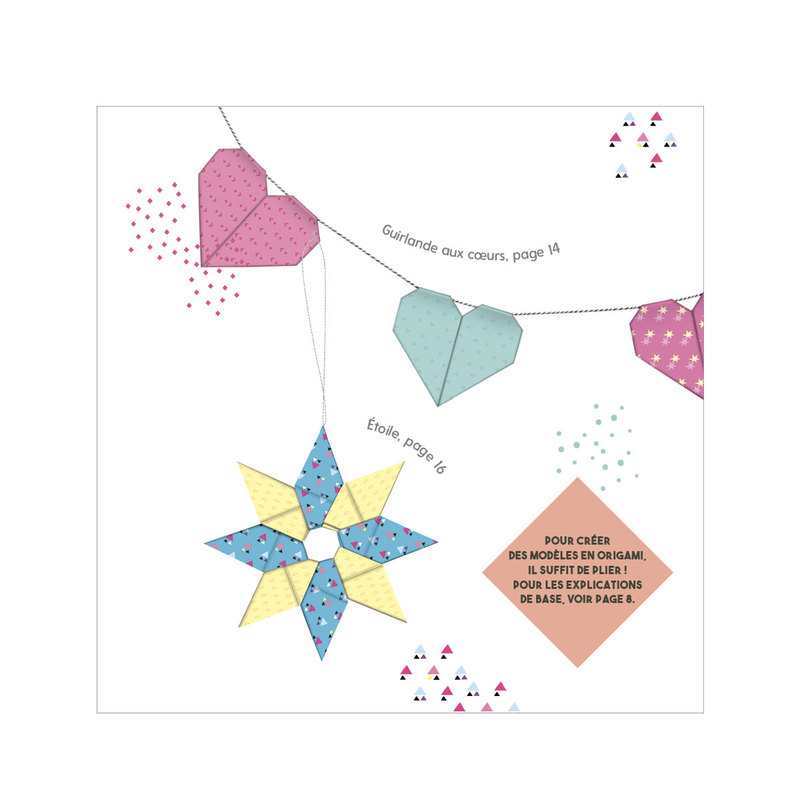 Livre Mes jolies créations en origami - Fleurus