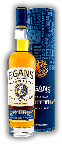 Egan's Fortitude Egan's Fortitude Ausschließlich in Pedro Ximénez Sherry Fässern gereift. 0,7	 Liter - Vol 46%