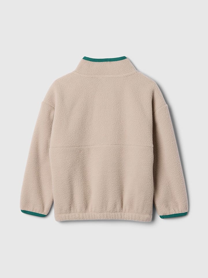 GAP Fleecepullover in Beige günstig kaufen