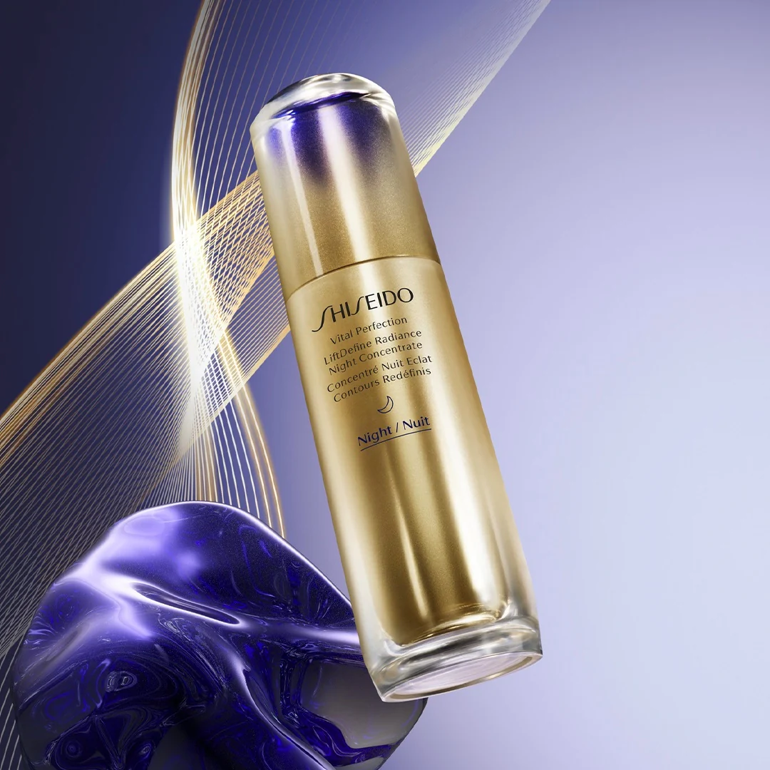 „Vital Perfection LiftDefine Radiance Night Concentrate“ – veido liftingo procedūra nakčiai, liftingo serumas veidui