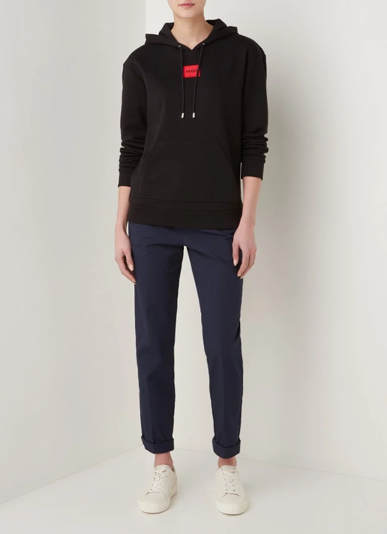 Felpa con cappuccio HUGO BOSS Dasara con logo