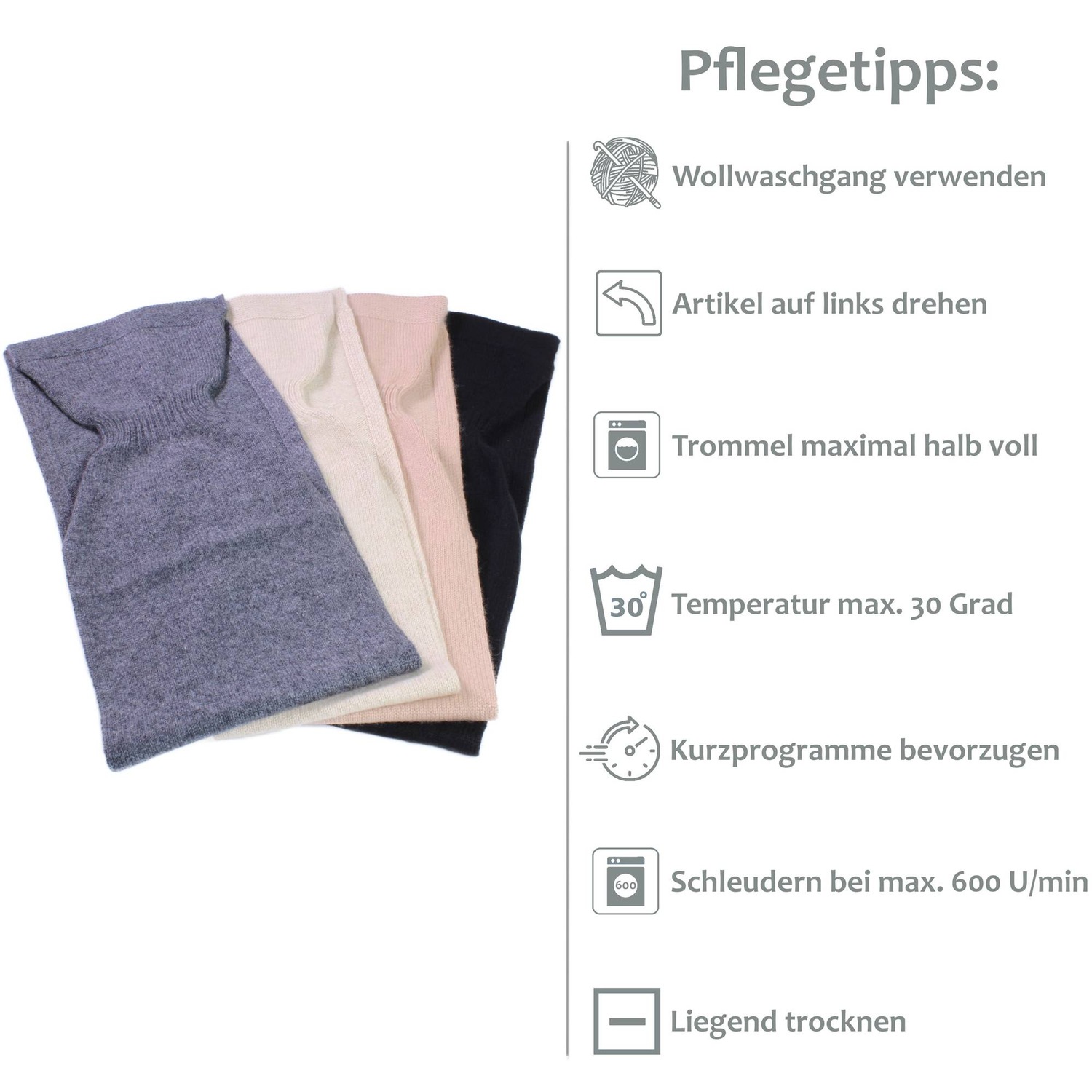Cashmere Rundschal. Loopschal