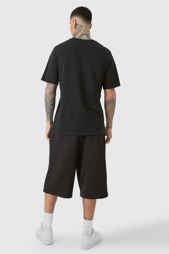 Tall T-Shirt mit Platform-Print