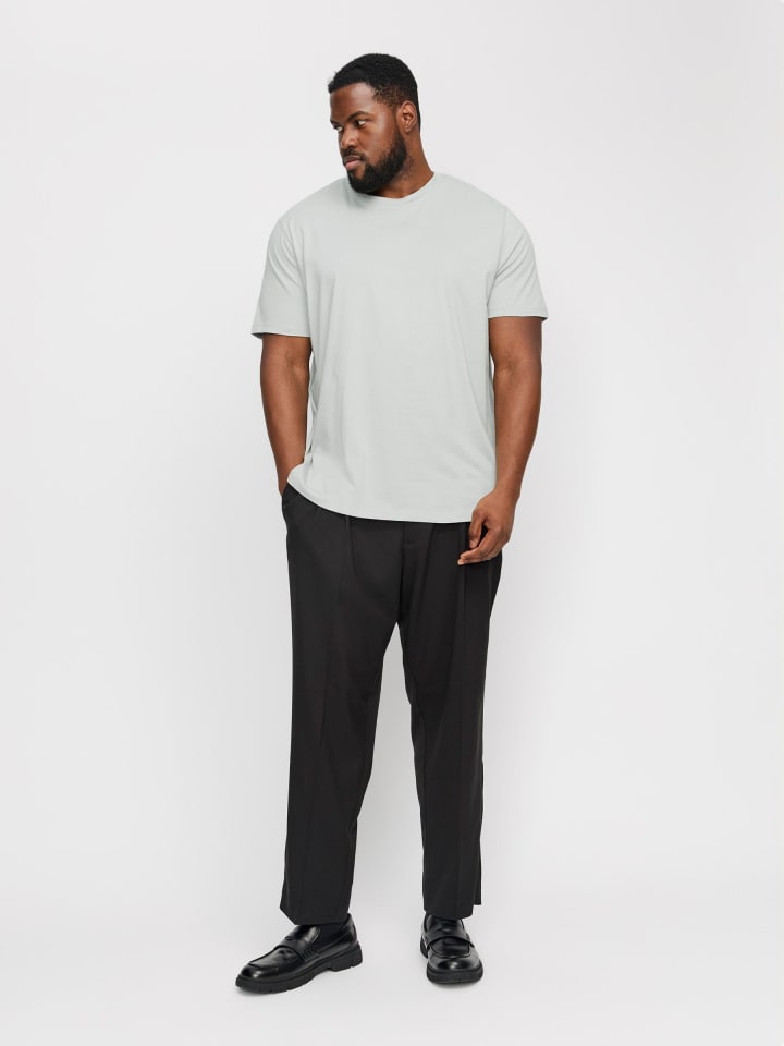 JACK & JONES PLUS T-shirt in Puritan Gray günstig kaufen