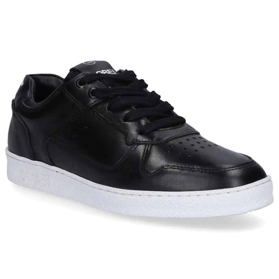305 SOBE - Sneaker low DELANO Kalbsleder - schwarz