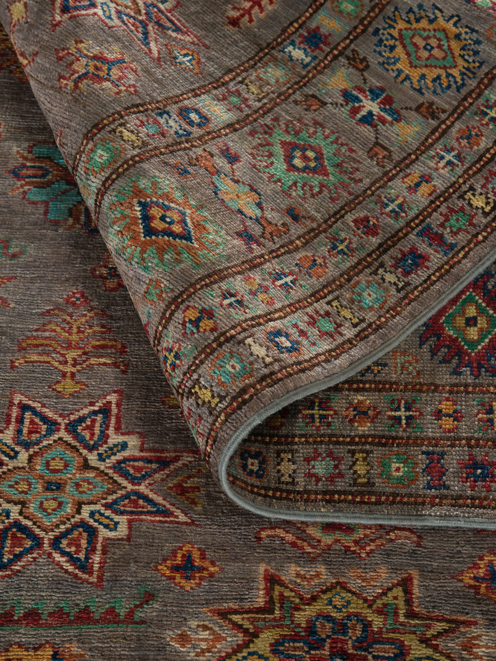 Kazak Ghazni ca. 123 x 189 cm, Unikat / Einzelstück