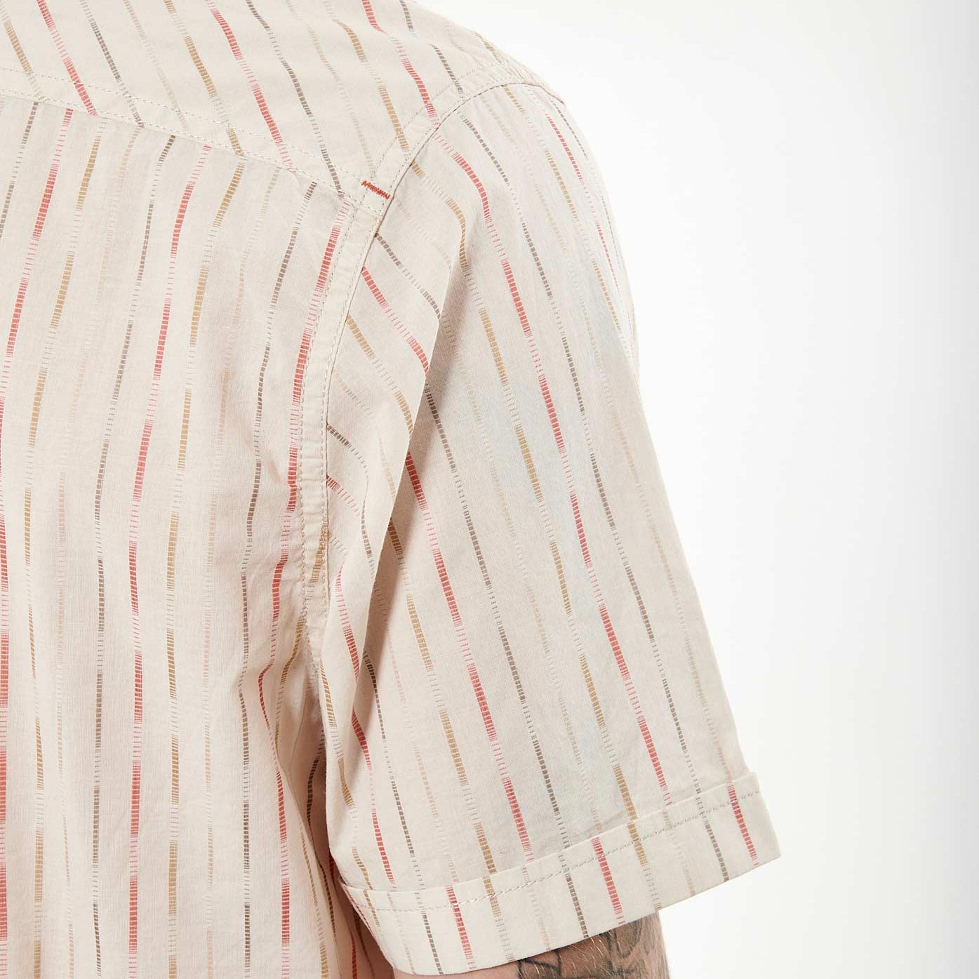 MILAN  Chemise beige Homme en 100% coton