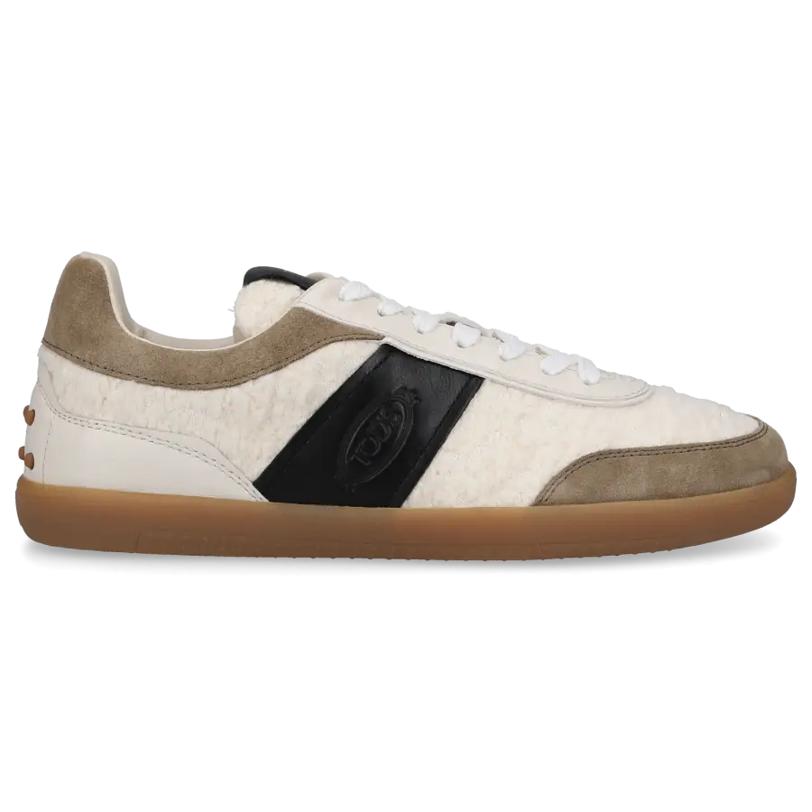 Tod's - Sneaker low TABS Veloursleder - weiß