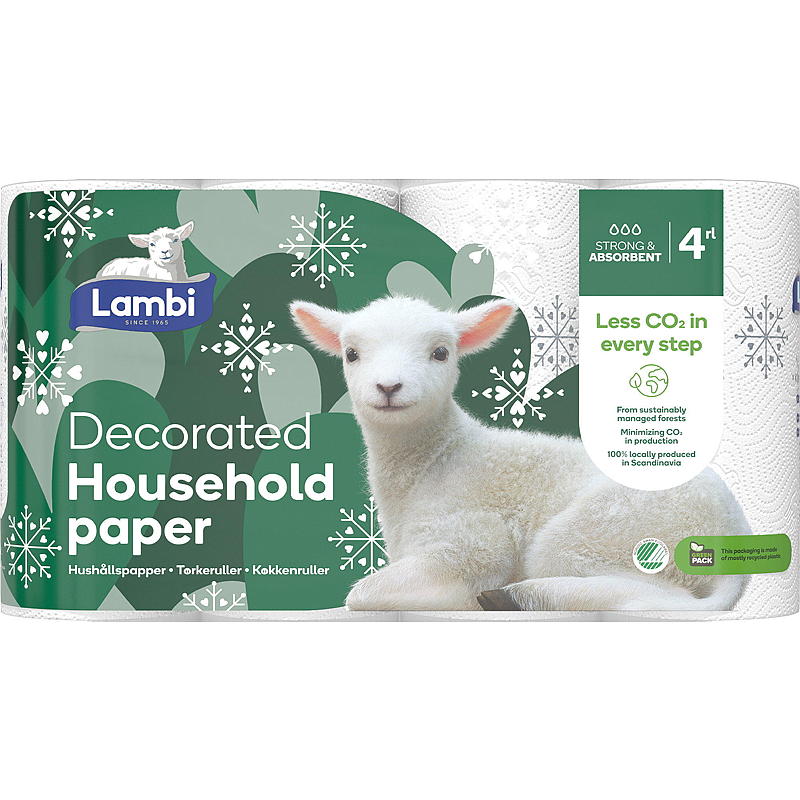 Lambi Tørkerull Lambi 4-pk Decor