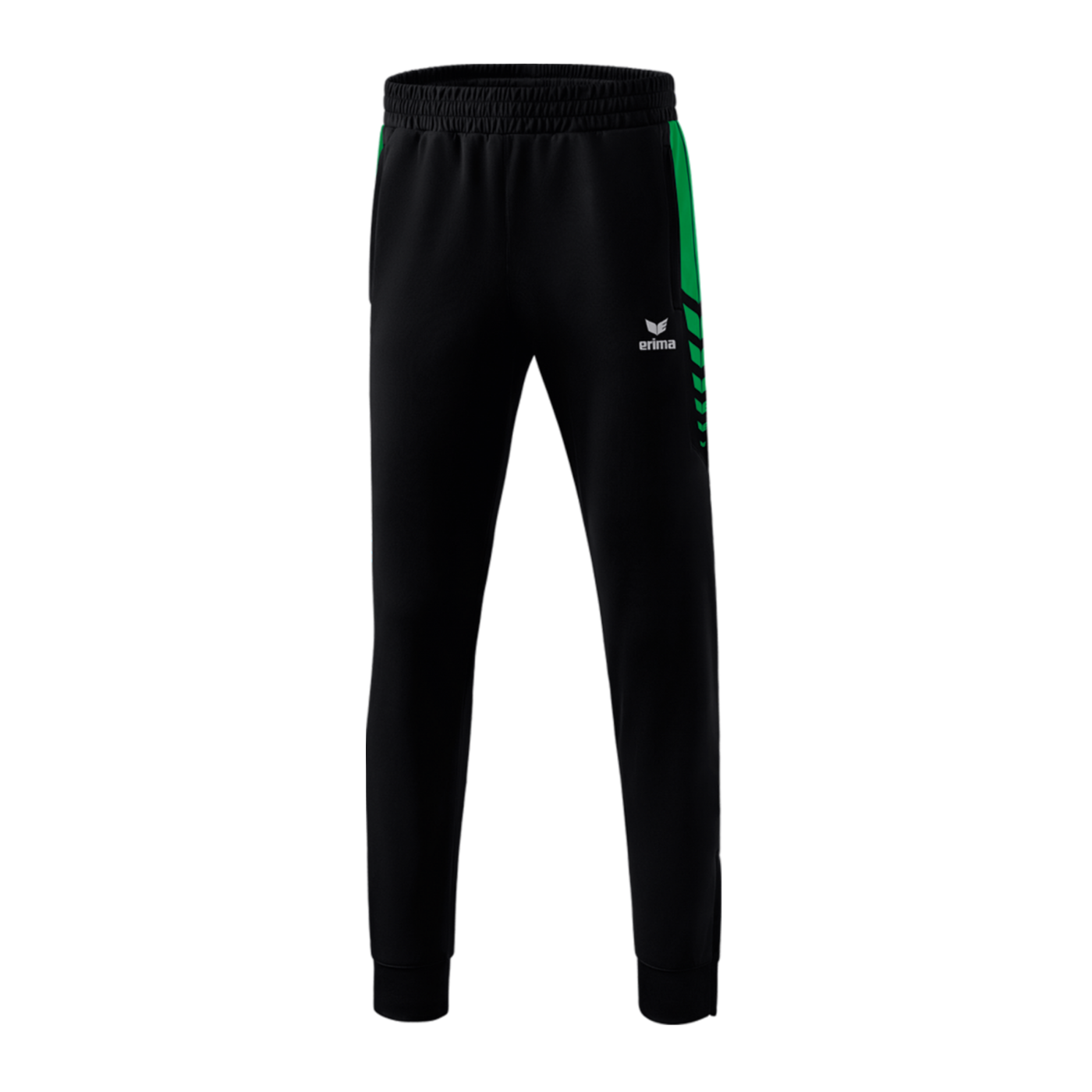 Erima SIX WINGS Trainingshose Schwarz Grün