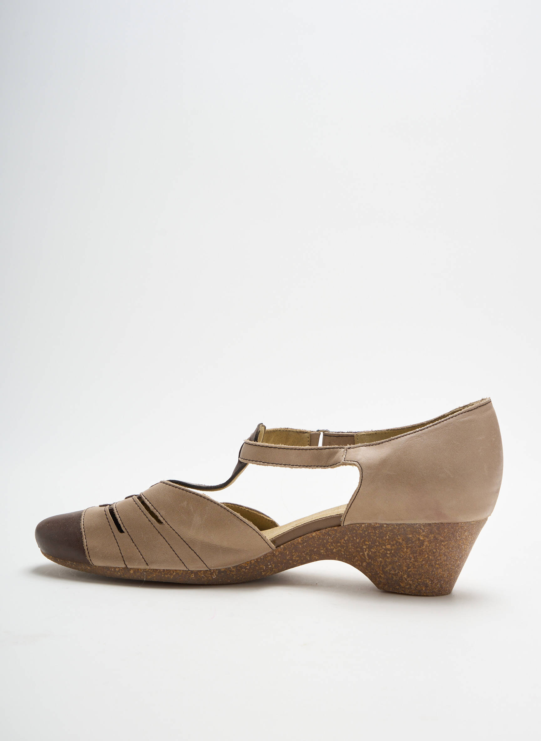 Ombelle Sandales Nu Pieds Femme couleur marron
