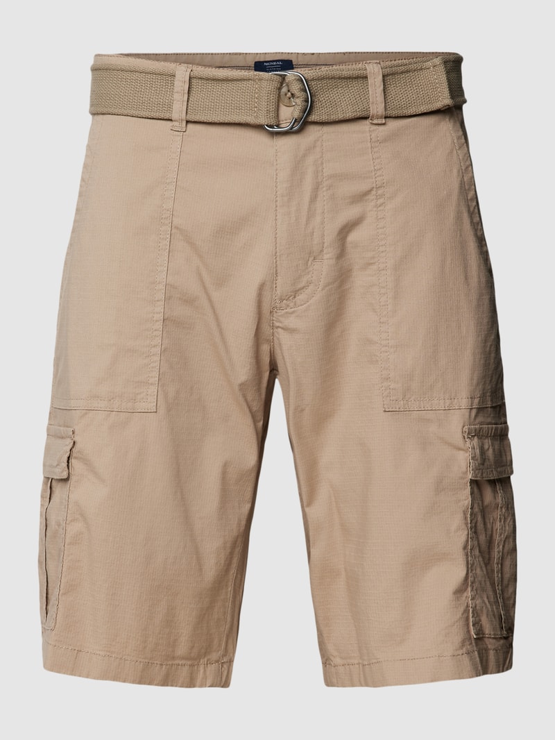 Cargoshorts inklusive Gürtel in beige