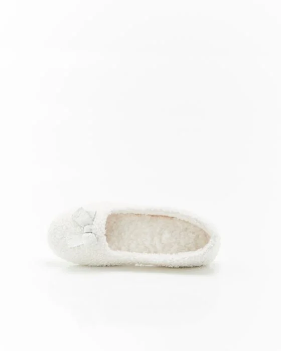 Ballerines d'intérieur moutonnées Thermolactyl