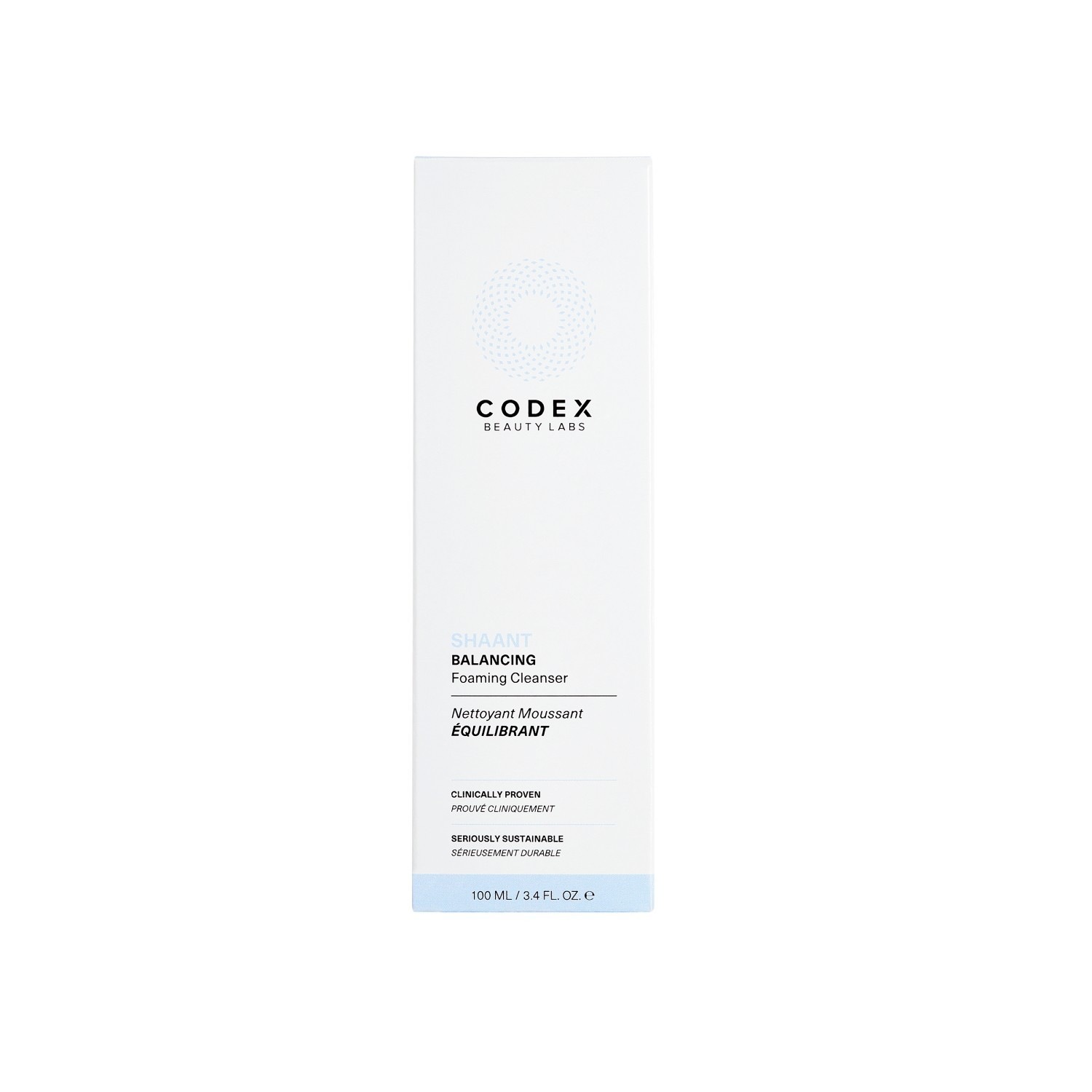 Codex Beauty Labs Shaant Balancing habzó arctisztító